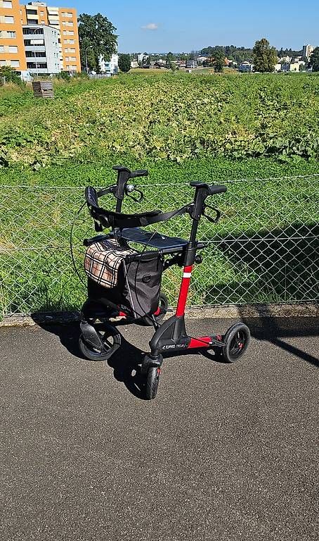 Gehhilfen: Topro Rollator Rot – Gebraucht aus Emmen von RaNKeAo51