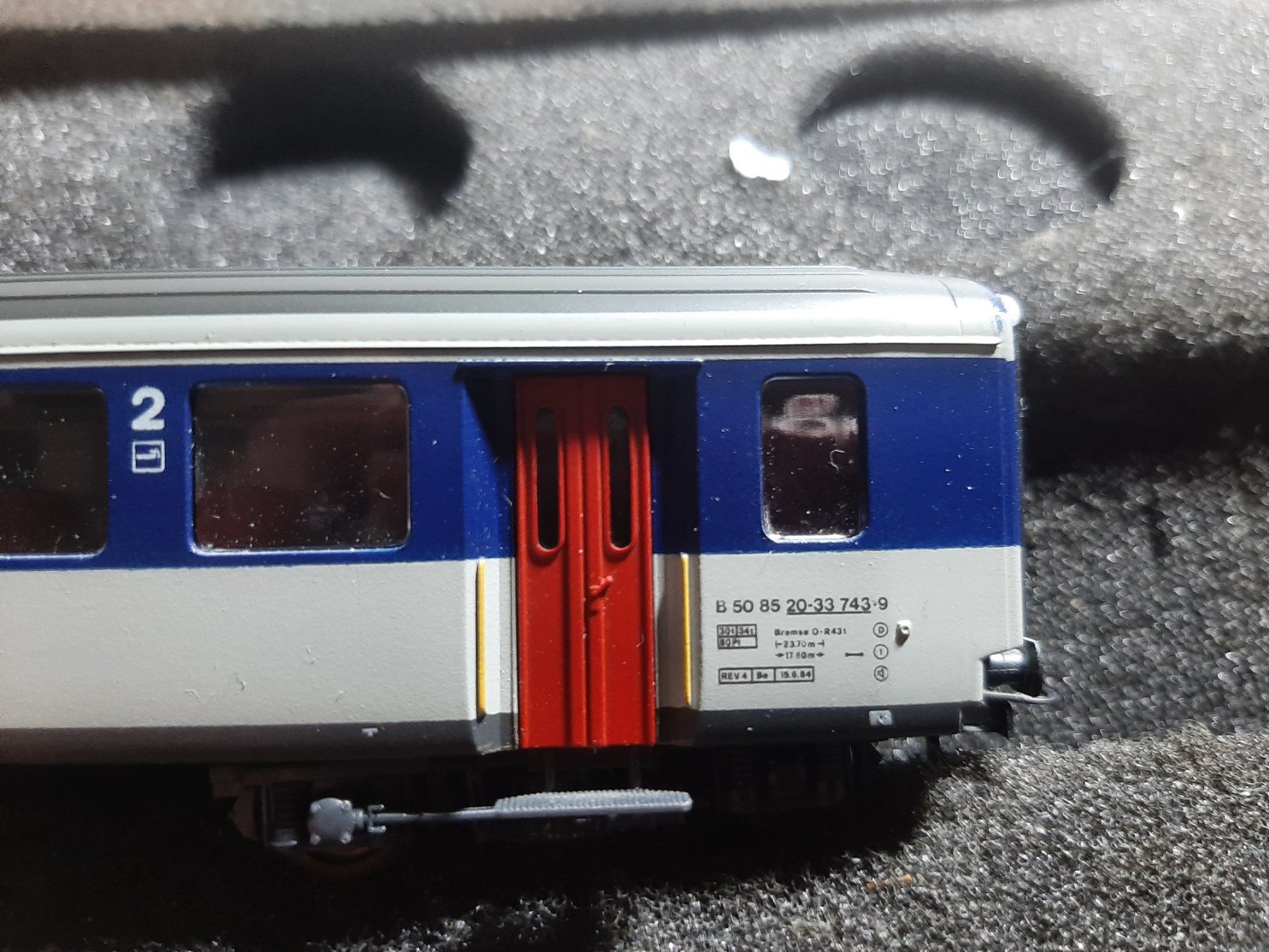 Lima Modelleisenbahnen: LIMA 309272K B 50 20-33 743-9 – Gebraucht aus Avully von RIVALIS 1