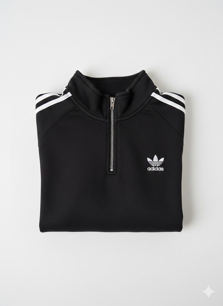 Maglioni & Felpe: Adidas schwarzes Half-Zip Sweatshirt – Nuovo (secondo la descrizione) da Baden venduto da say_d6f5 2