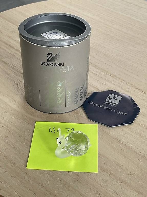 Swarovski Statuette: Swarovski Schnecke Snail 1986 – Nuovo (secondo la descrizione) da zeihen venduto da Racer-71