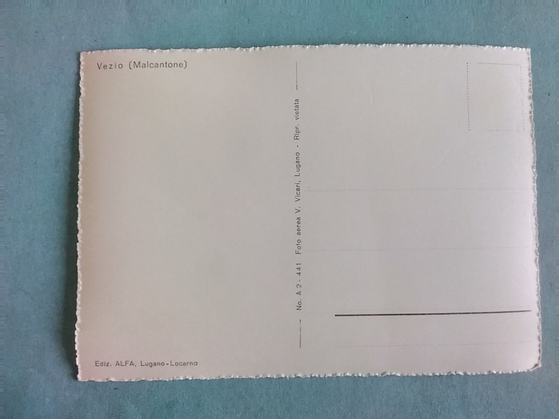 Cartes postales: Vezio Malcantone – D'occasion à Appenzell par lama19 1