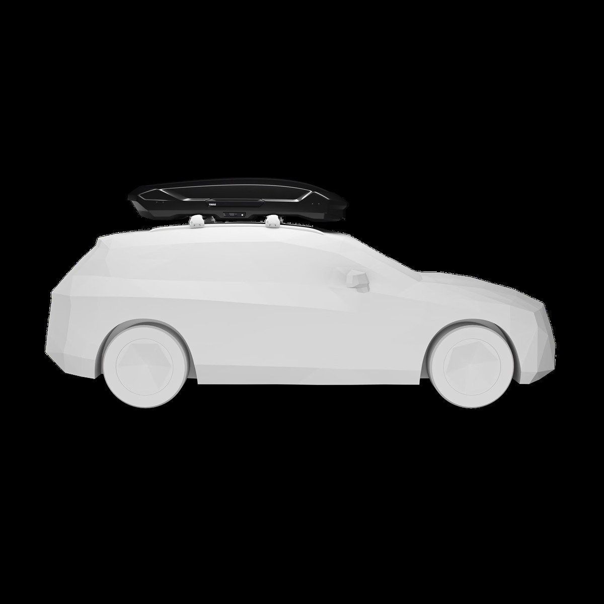 Thule Box da tetto: 1-Tag Dachbox Miete: Thule Motion 3 XL black glossy – Usato da Malters venduto da n.pac 2