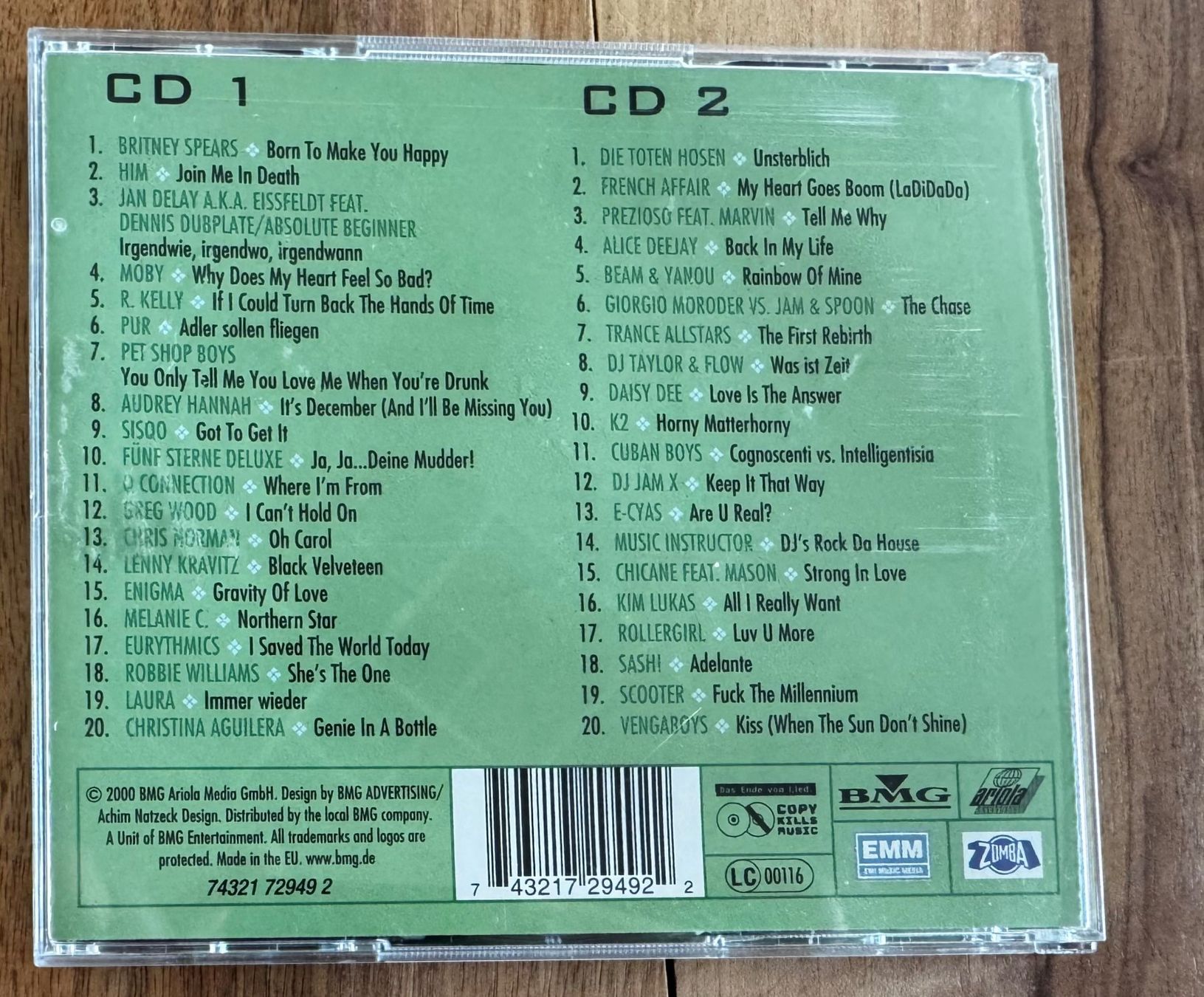 CD: Just The Best CD 1999 & 2000 | 90er / 2000er Hits – Usato da Dällikon venduto da Arkana_23 3