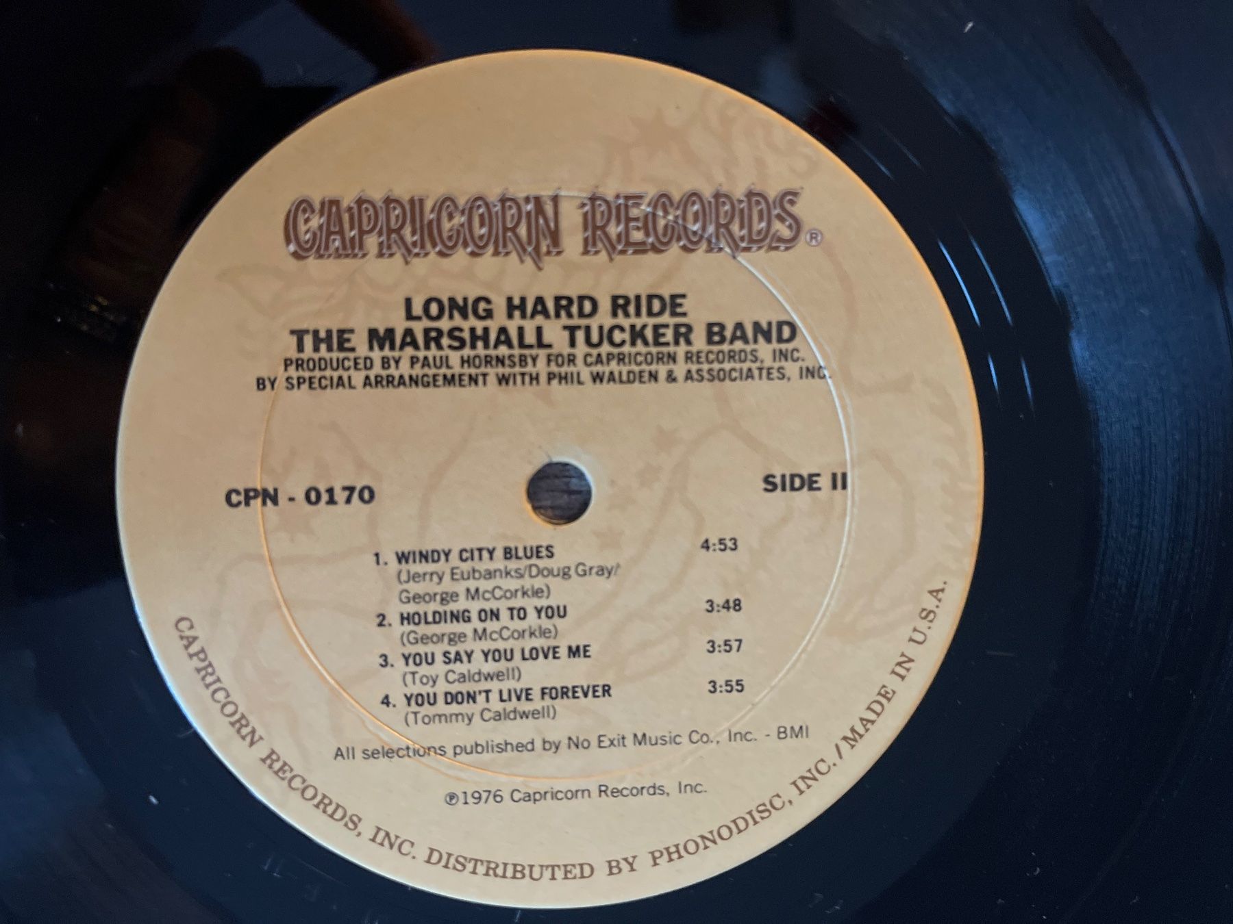 Schallplatten: A418/Marshall Tucker Band-Long Hard Ride – Gebraucht aus Frutigen von Philippe_jsp 2