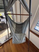 Moonboon Federwiege mit Gestell grau neuwertig