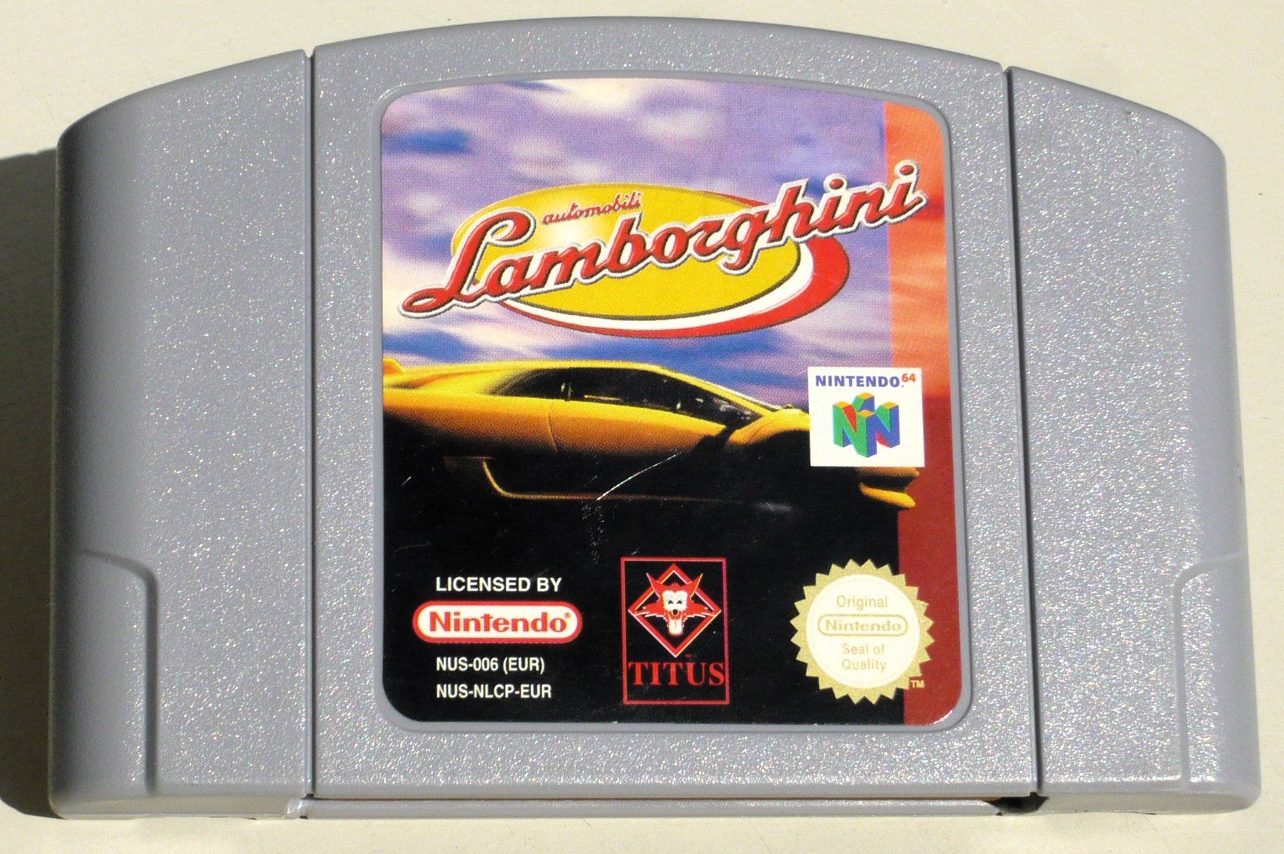 Nintendo Giochi: Nintendo 64 - Lamborghini Automobili – Usato da Onex venduto da Jaguar1986 1