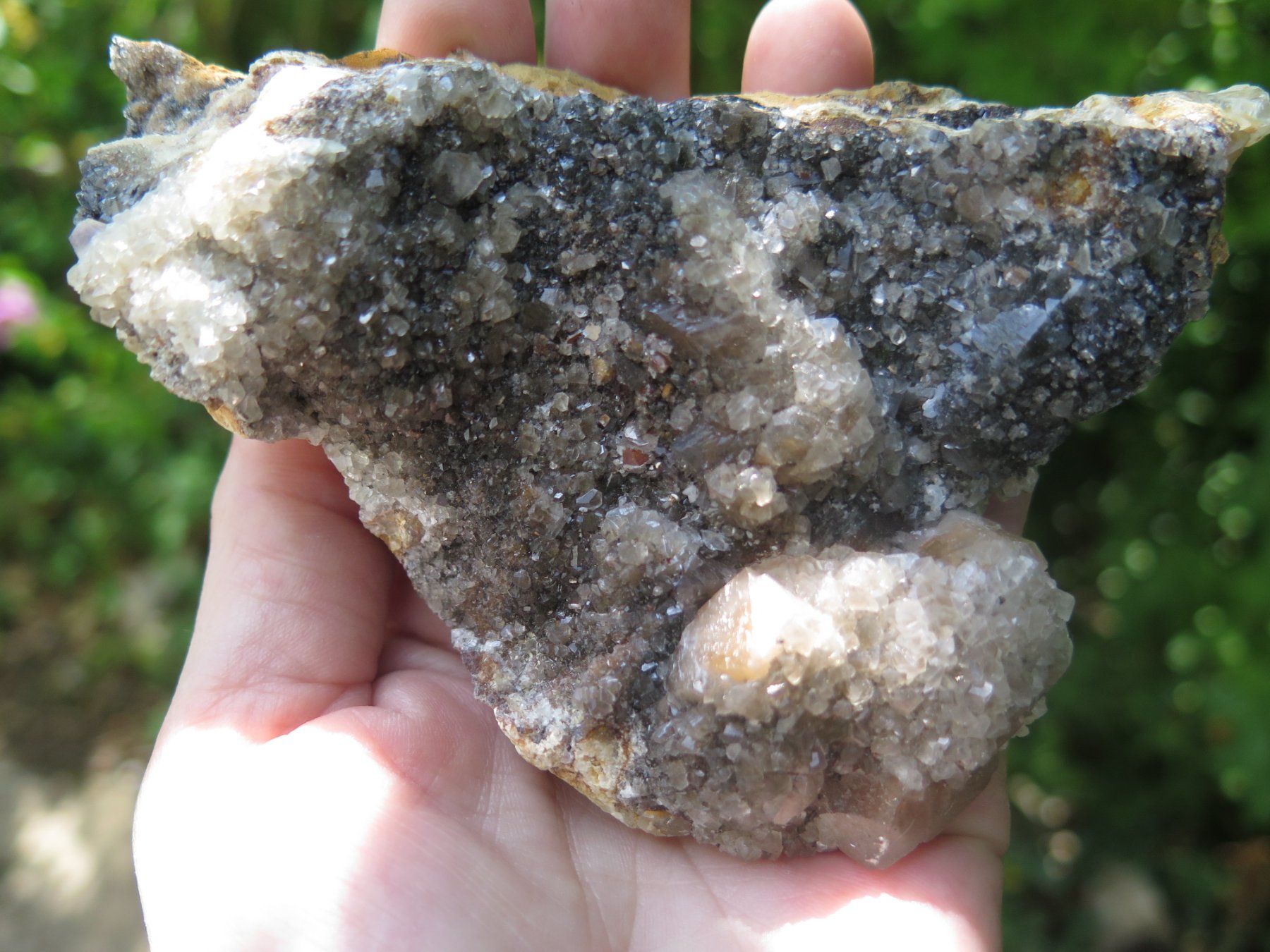 Mineralien & Heilsteine: rötlicher Calcit von Sauerland ca. 261 gr. – Gebraucht aus Schaffhausen von Yamakana51L8736OQ8 8