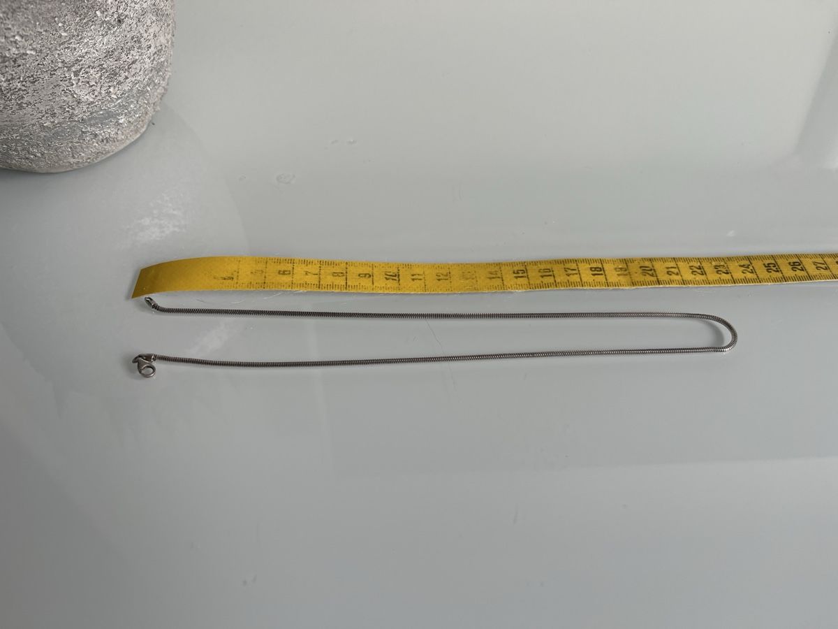 Catenine: Silver Snake Chain Necklace - Sleek & Stylish Accessory – Usato da Zürich venduto da kleinesgrau 3