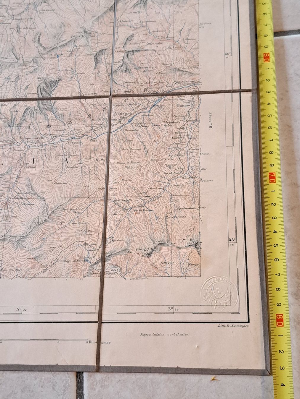 Cartine & Atlanti: ANCIENNE CARTE TOPO POUR ALPINISTE – Usato da couvet venduto da carlin01 3