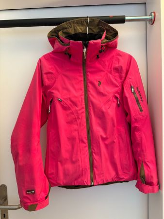High-End Peak Performance Damen Skijacke Gr. XS Pink Goretex