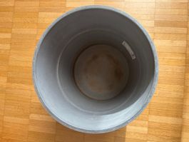 Vaso da fiori grigio cemento design per piante