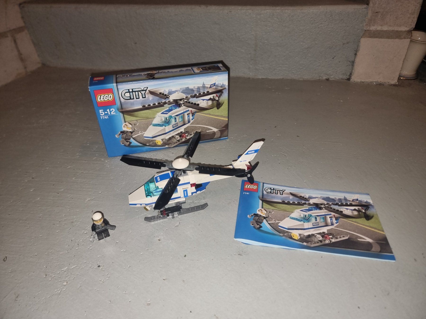 Lego Giocattoli: Lego City Polizei Helikopter 7741 – Usato da Hausen AG venduto da 1stok