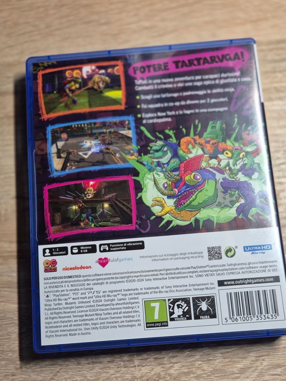 Sony Giochi: Teenage Mutant Ninja OVP PS5 – Usato da Winterthur venduto da Daniele98 1