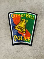 Polizei-Aufnäher/Patch der Polizei in Bell (USA)