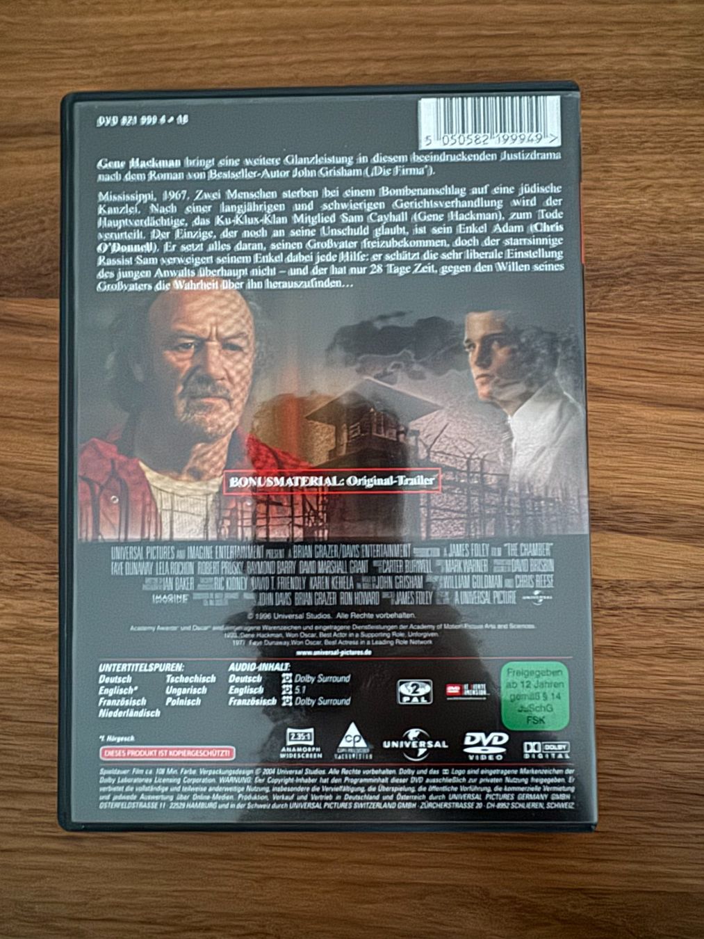 Tutti i DVDs: Die Kammer - DVD – Usato da Winterthur venduto da Malve00 1