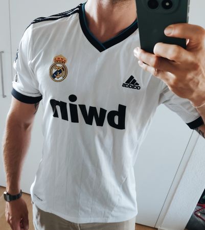 Real Madrid Trikot Adidas Marcelo Nr 12 Grösse L weiss