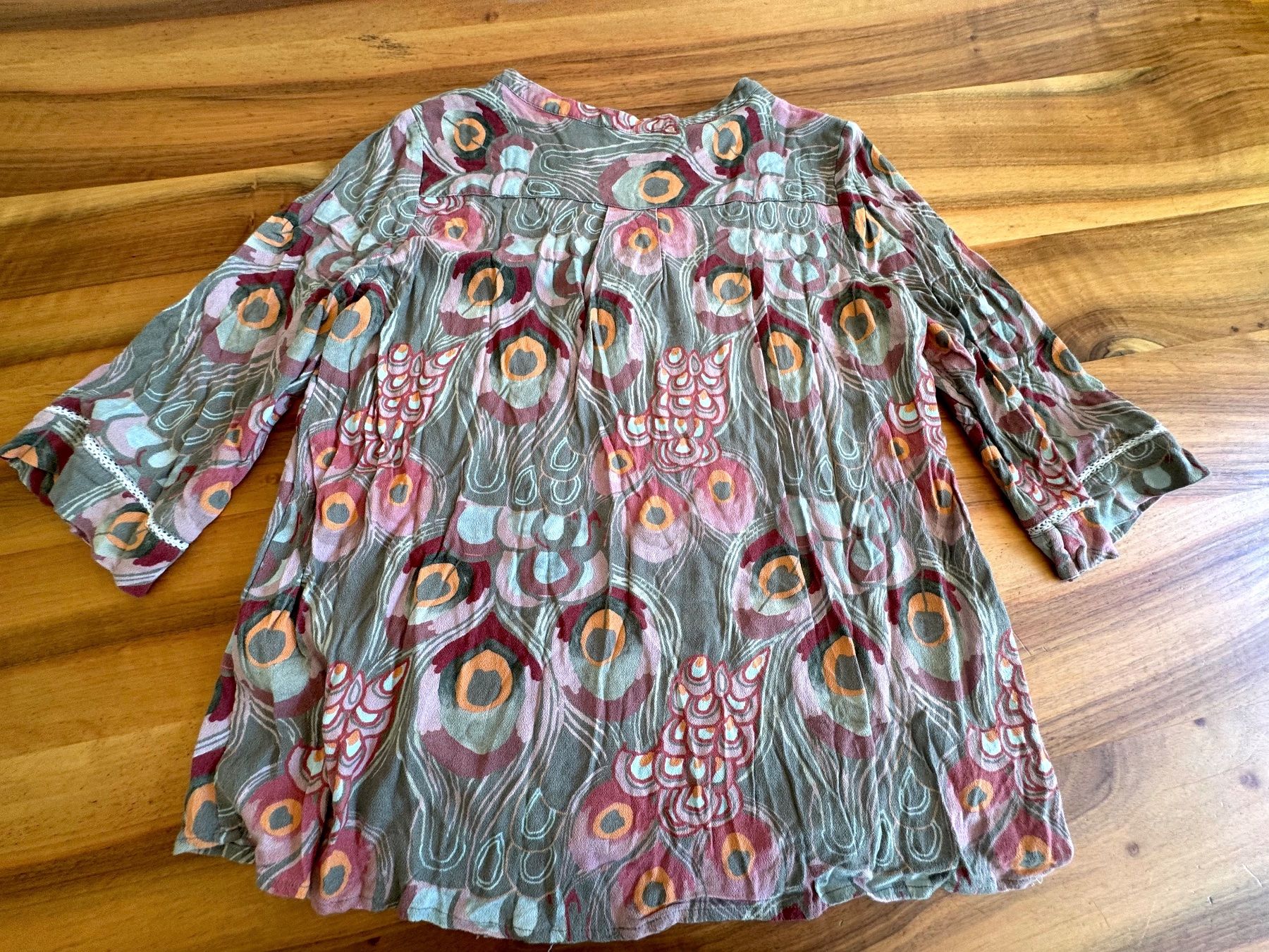 Camicette: Damenbluse Barbara Becker V-Ausschnitt tolles Design Gr. 40 – Usato da Meiringen venduto da tonicandgin 4