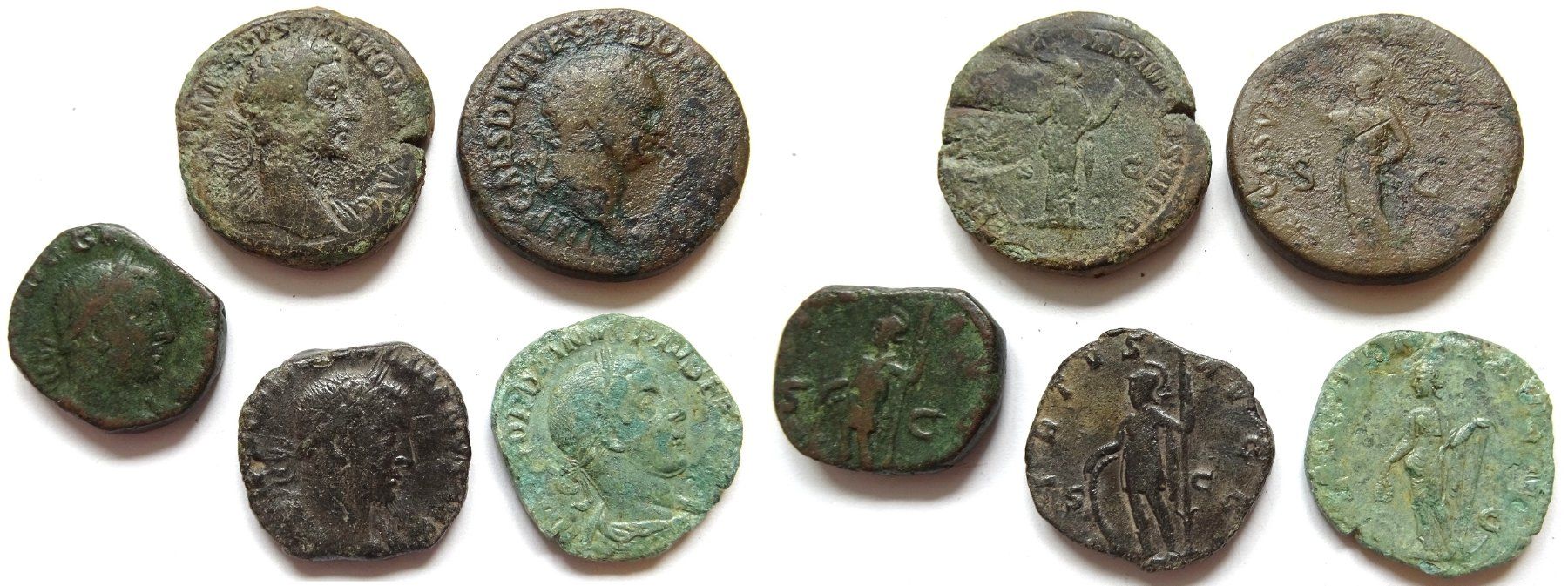 Alle Münzen: lot 5 römische sesterz – Gebraucht aus La Sarraz von classicworldcoins 2