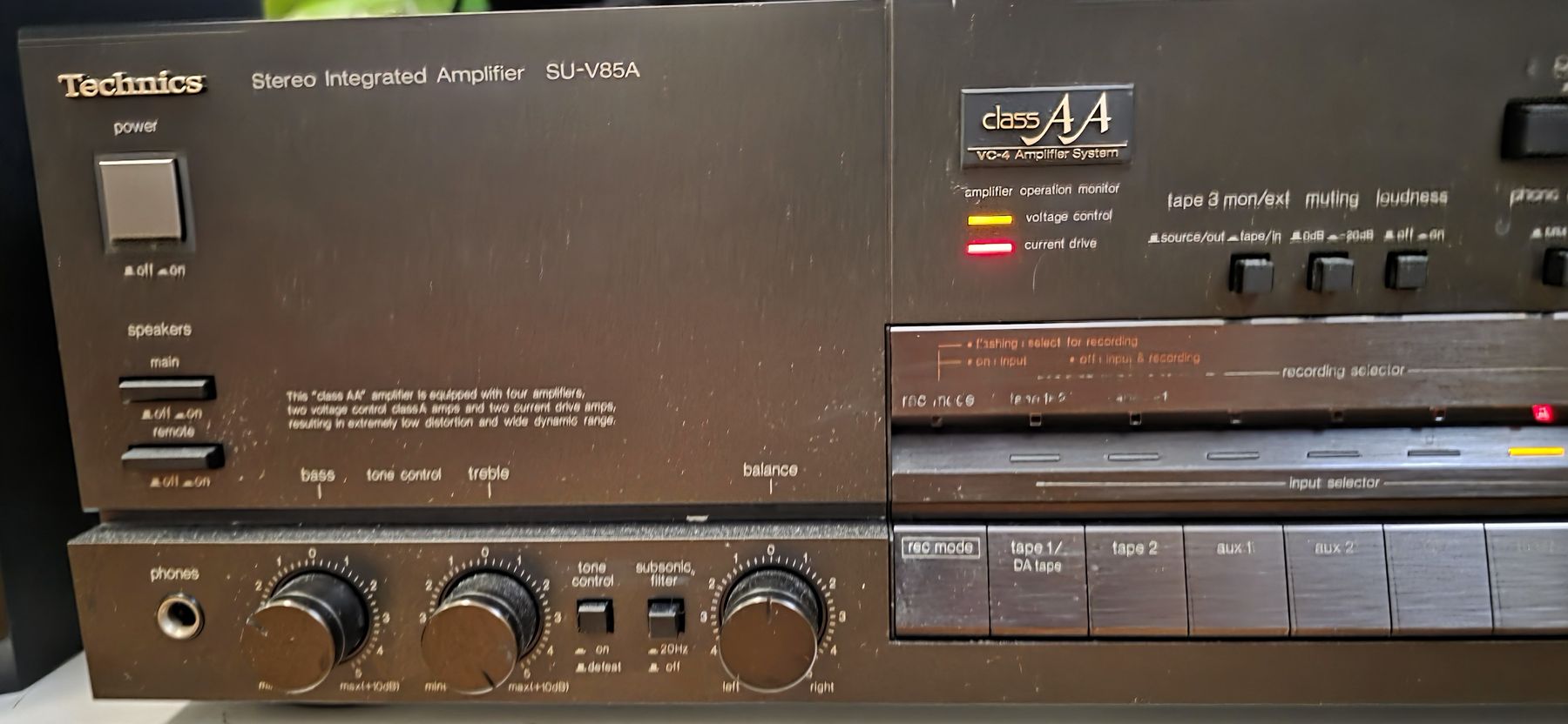 Technics Amplificatori: Amplificateur Technics Su v 85 A – Usato da Pully venduto da Abba70 3