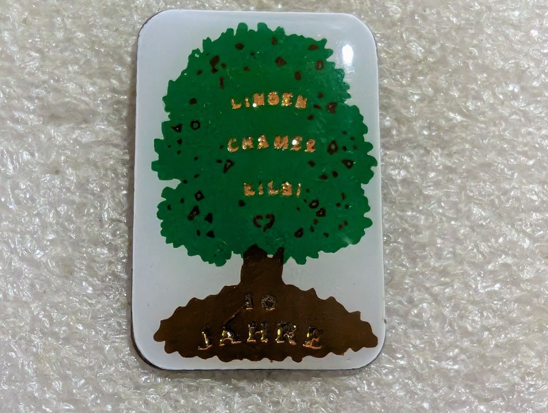 Placchette & Badge: Ansteckpin 42: Linden Chamer Chilbi – Usato da Oppligen venduto da Pin-Fall-Shop
