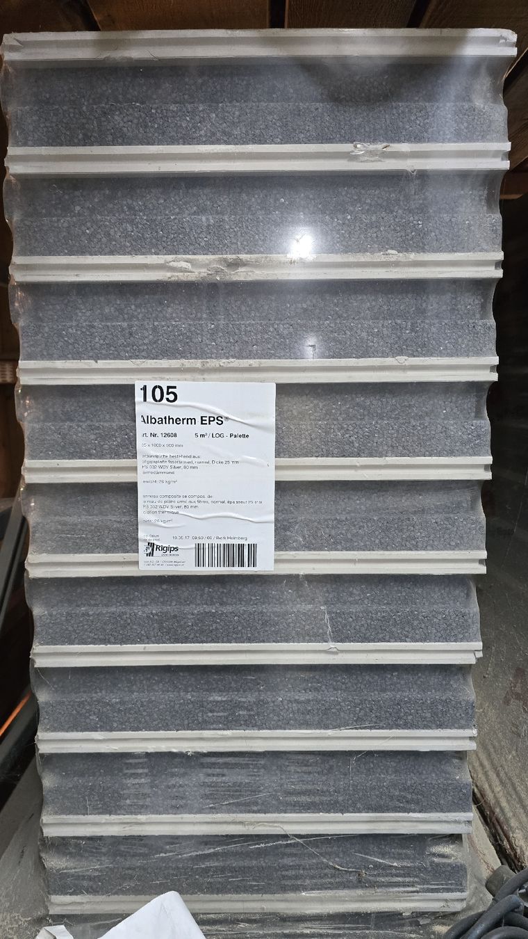 Gartenhäuser & Gewächshäuser: Plaques Albatherm EPS – Neu (gemäss Beschreibung) aus tavannes von Pai74