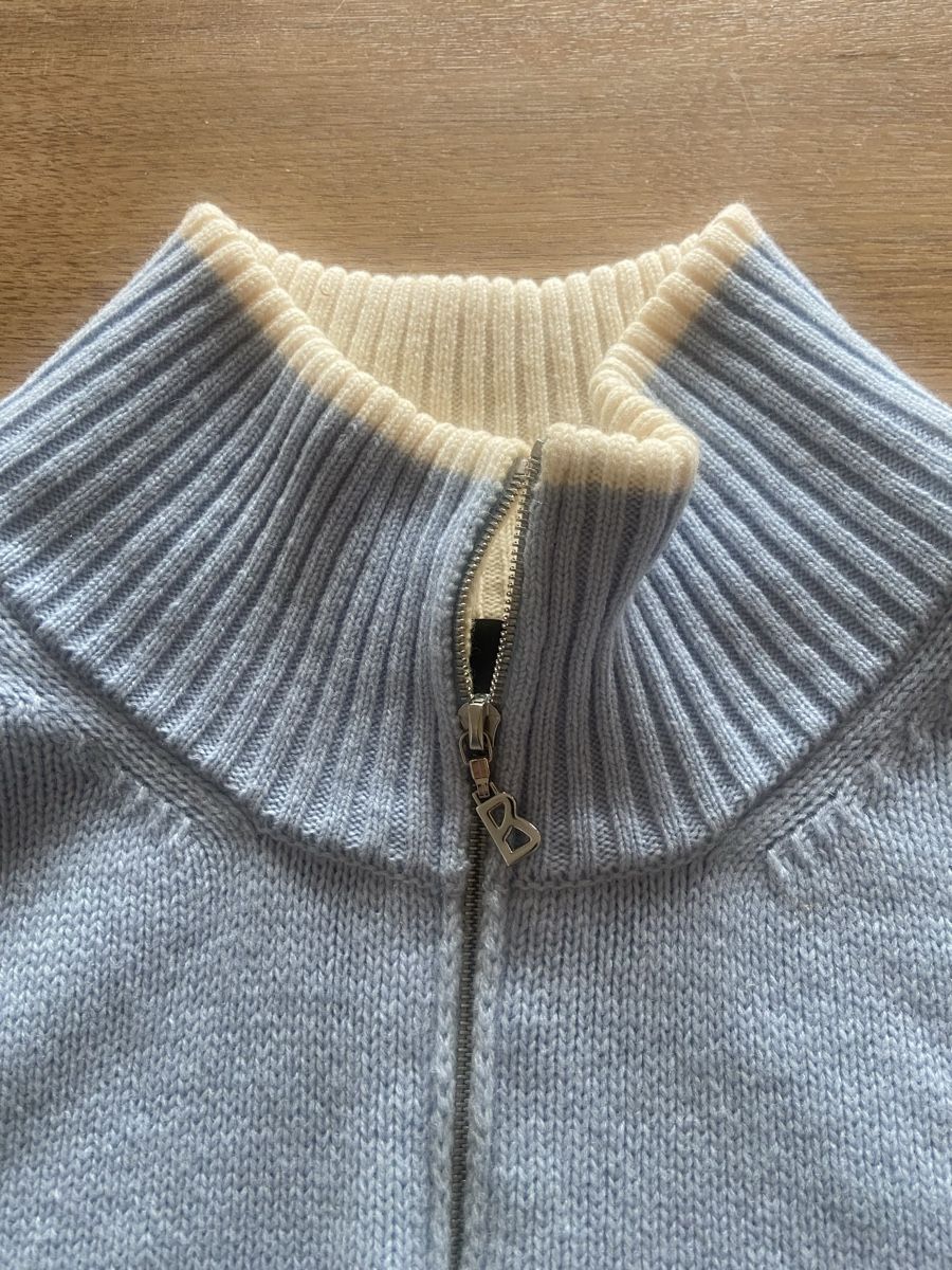 Bogner Maglioni & Felpe: Bogner Après-Ski Pullover Hellblau Grösse 40 – Usato da St. Gallen venduto da luzi06 7