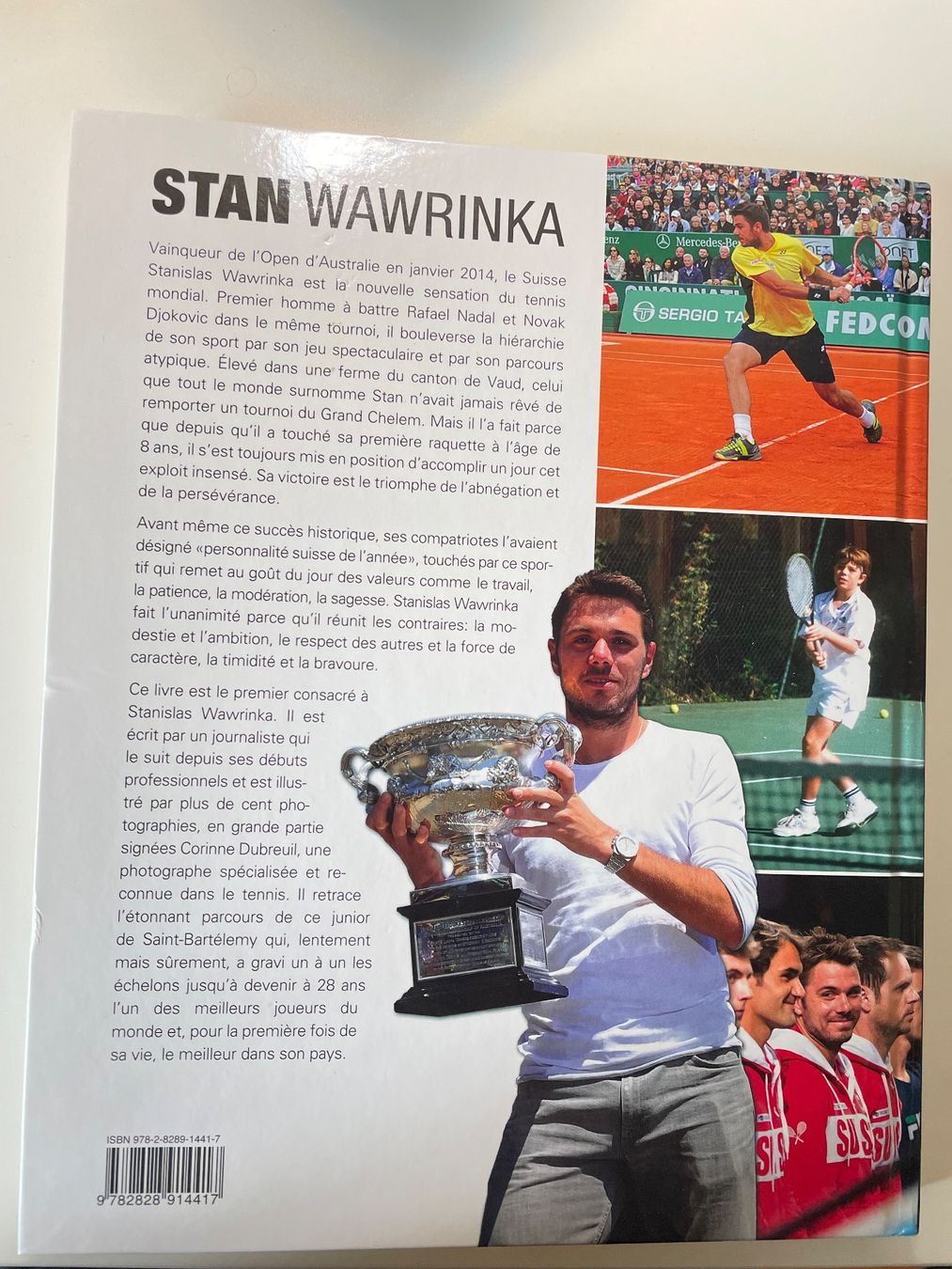 Bücher: Livre STAN WAWRINKA – Gebraucht aus Leytron von acb_00 2