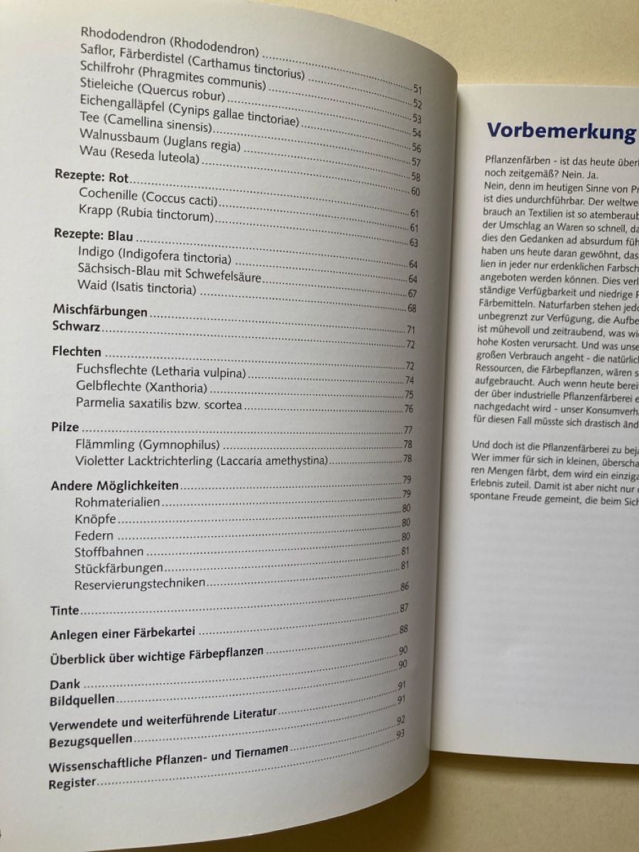 Libri: Färben mit Pflanzen ökobuch – Usato da Zürich venduto da 000rk 3