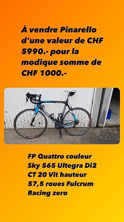 Biciclette: Vélo de course  – Usato da Yverdon-les-Bains venduto da Bastiane42