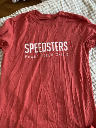 Red Speedsters T-Shirt, Size L