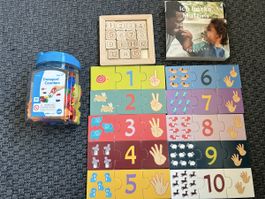 Educational Toys Bundle: Counters and Puzzles