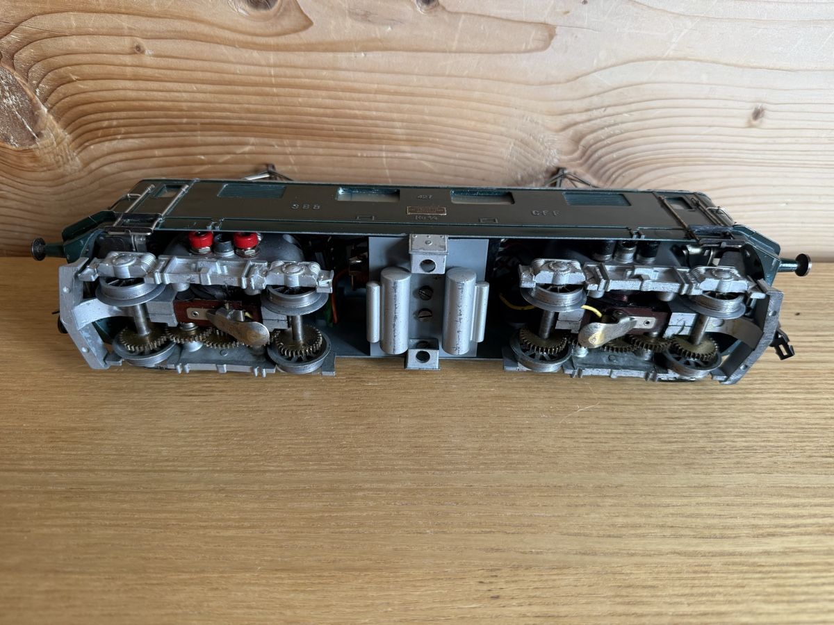 Hag Modellini di ferrovie: HAG Re 4/4 I DC 2 Motoren mit Originalkarton  – Usato da Amden venduto da vipernatter 7