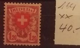 504) 164, Wappenmuster postfrisch Kt 40