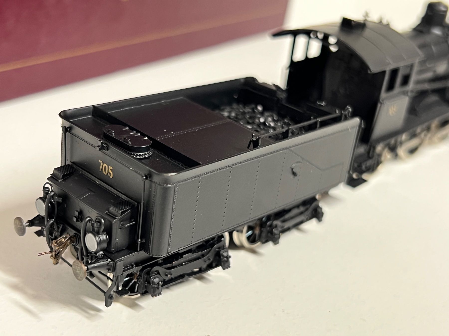 Fulgurex Modellini di ferrovie: Fulgurex H0 Dampflok A3/5 SBB CFF – Usato da Geroldswil venduto da TopTrain54 3