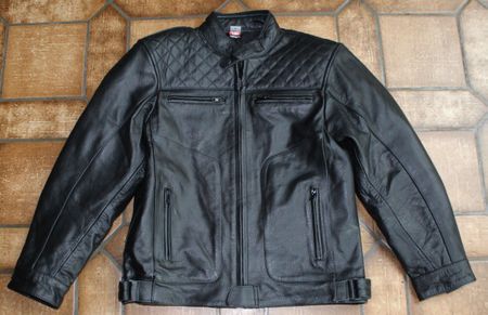 Veste moto en cuir Texpeed