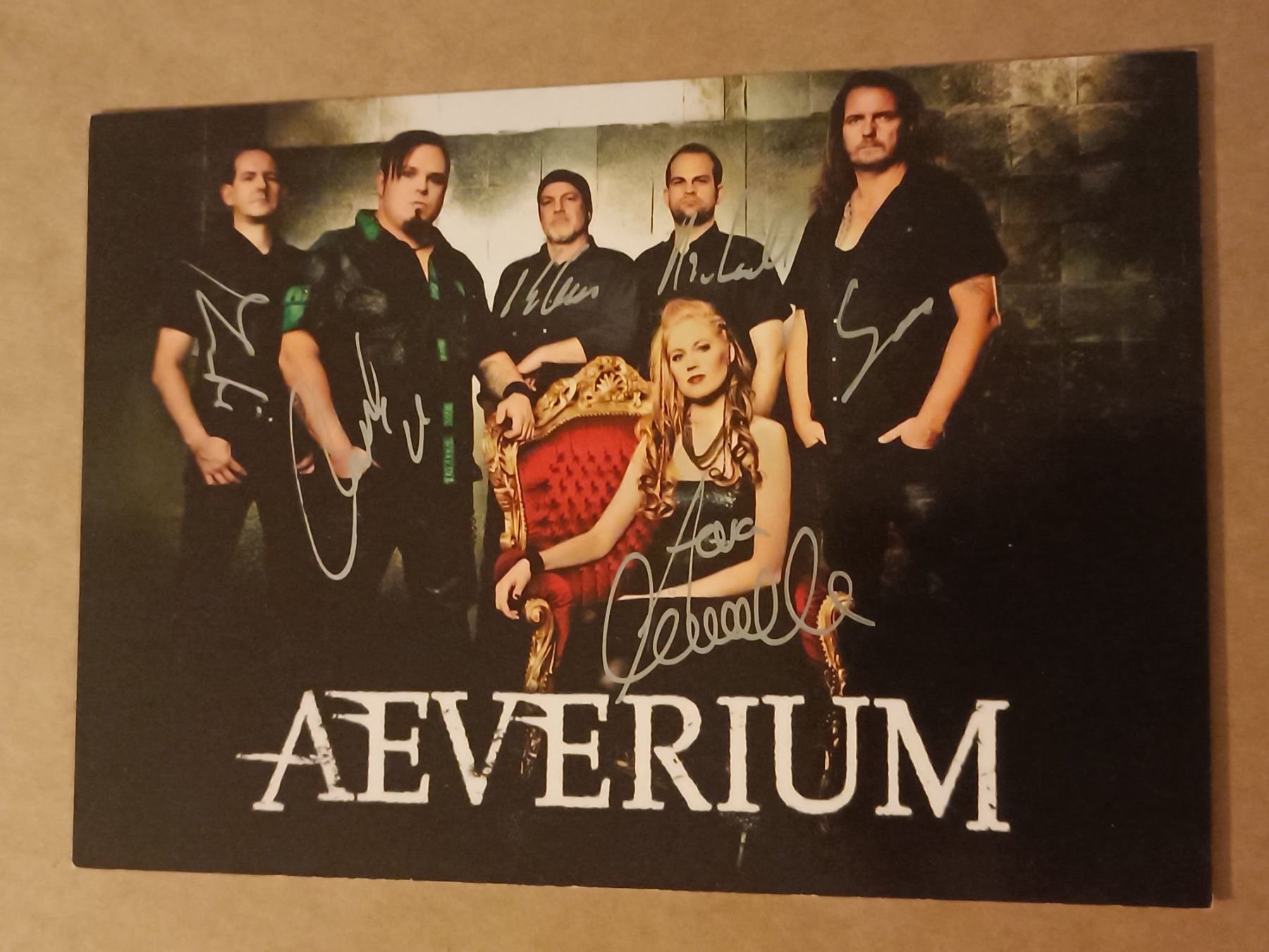 Autografi: Aeverium - handsigniert – Usato da Menziken venduto da Artographs