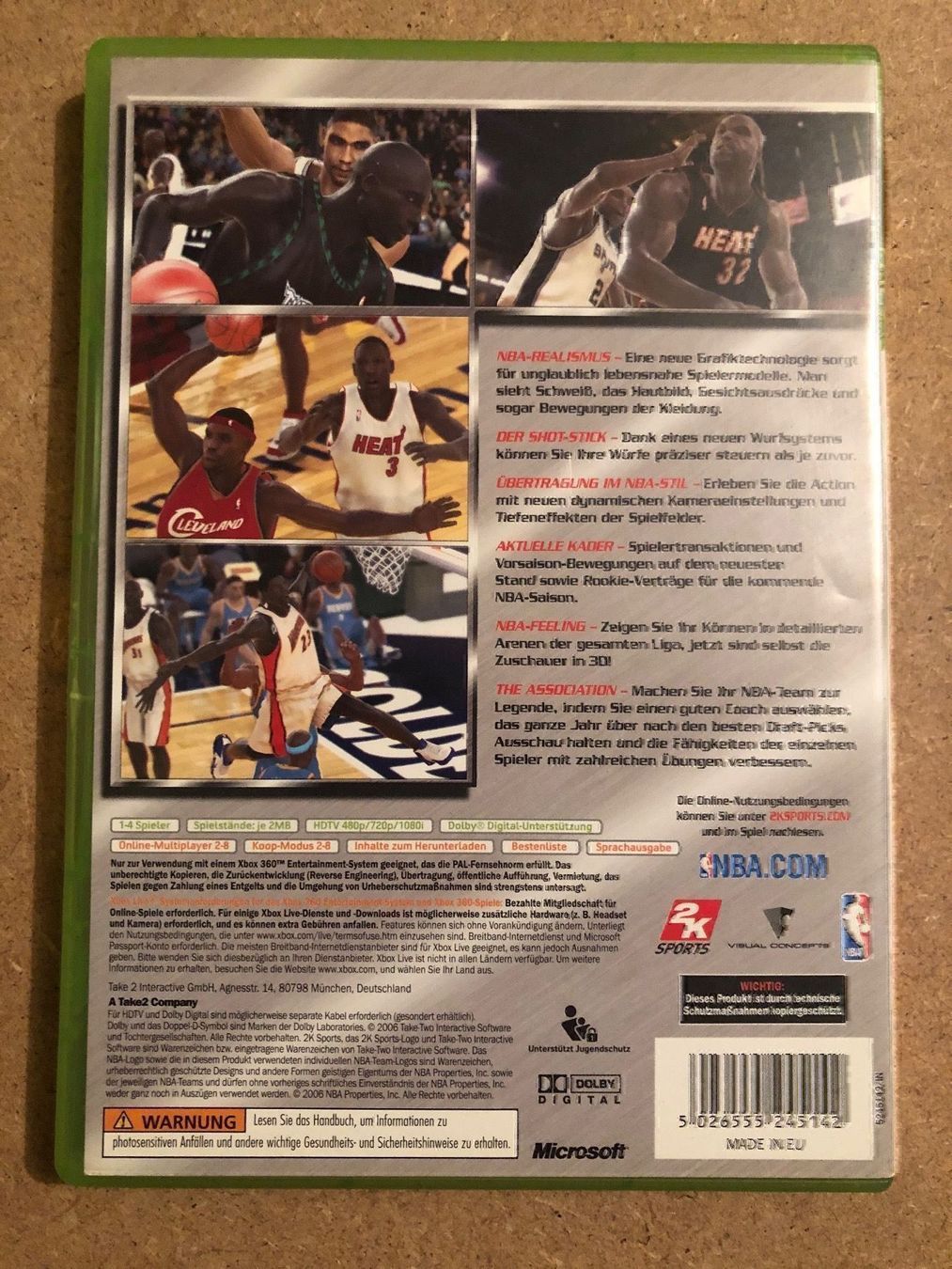 Giochi: NBA 2K6 für Xbox 360 – Usato da Kestenholz venduto da Mad18 1