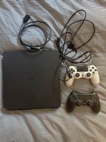 PS4 Slim 500 GB  inkl. 2 Controller + Kabel