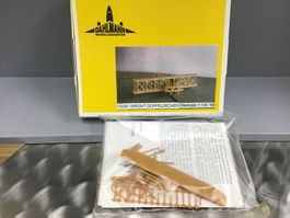 Dahlmann Wright Doppeldecker, Massstab 1:100, Neu!