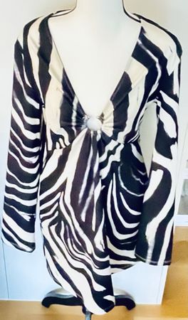 Zebramuster Kleid Gr. M H&M sexy elegant - neu