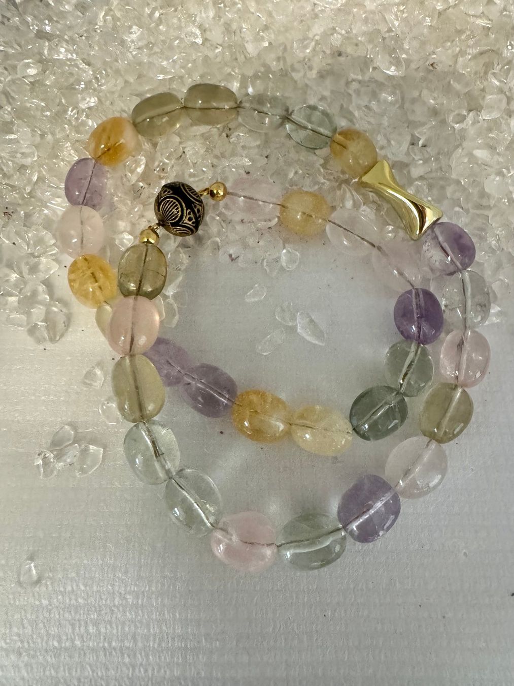 Catenine: Fluorit/Kunstelement Halskette – Nuovo (secondo la descrizione) da Biberist venduto da tl-schmuck 1