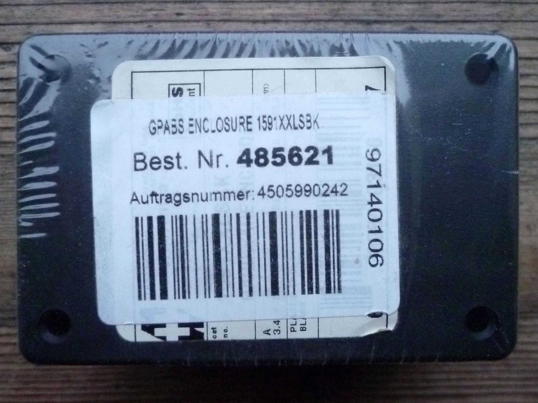 Componenti elettronici: Hammond Electronics 1591XXLSBK Universal-Gehäuse – Nuovo e nell'imballaggio originale da Aarau venduto da Rdodger 3