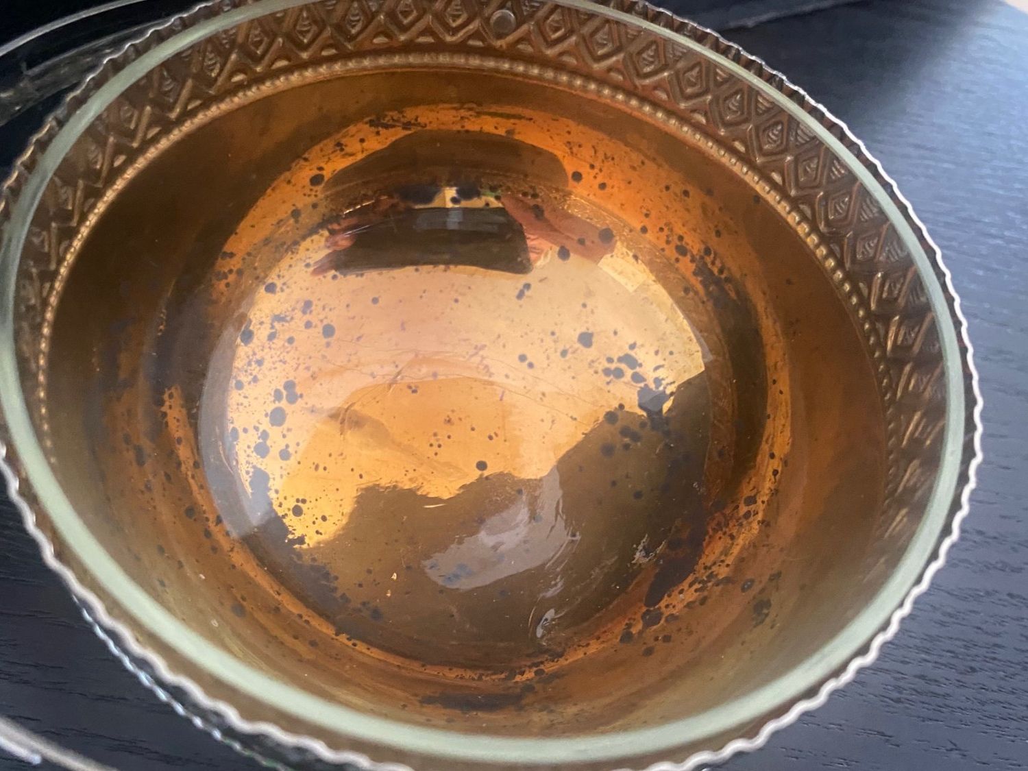 Sucriers: Bonbonniere mit Glasschale – D'occasion à Aarau par radilio01 5