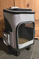 Tiertransportbox, Katzenrucksack mit Rollen, Neu