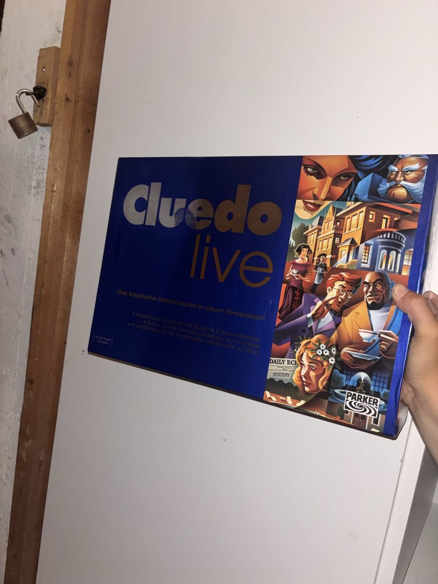 Giochi: Brettspiel Cluedo Live  – Usato da Jona venduto da SaF0da
