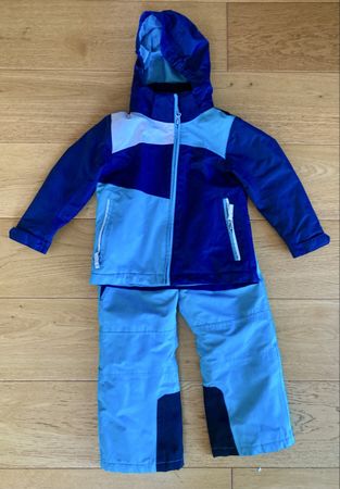 Combinaison de ski enfant, bleu, taille 98-104