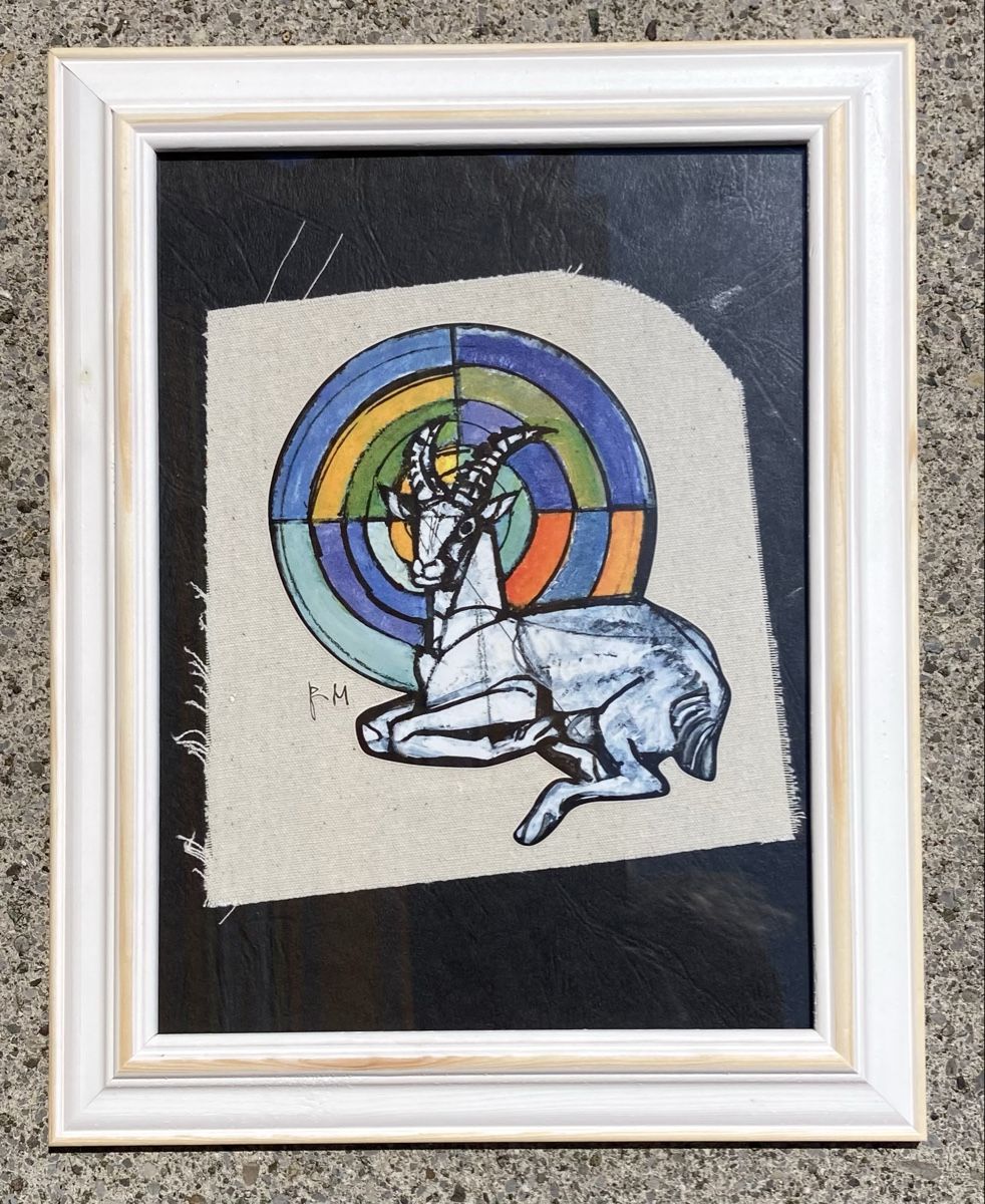 Posters & Illustrations: Rudolf Mirer, Druck auf Leinen – Neuf (Voir description) à Einsiedeln par Fundgrube59