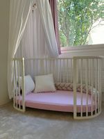 STOKKE Bett Sleepi inkl. Umbausatz und Matratze