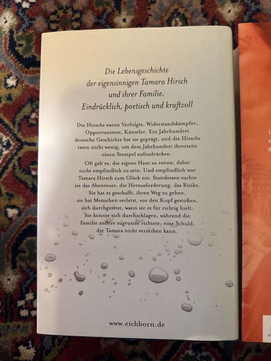 Libri: Die Gewitterschwimmerin & Provisorium der Liebe – Usato da Zürich venduto da jack6str 1