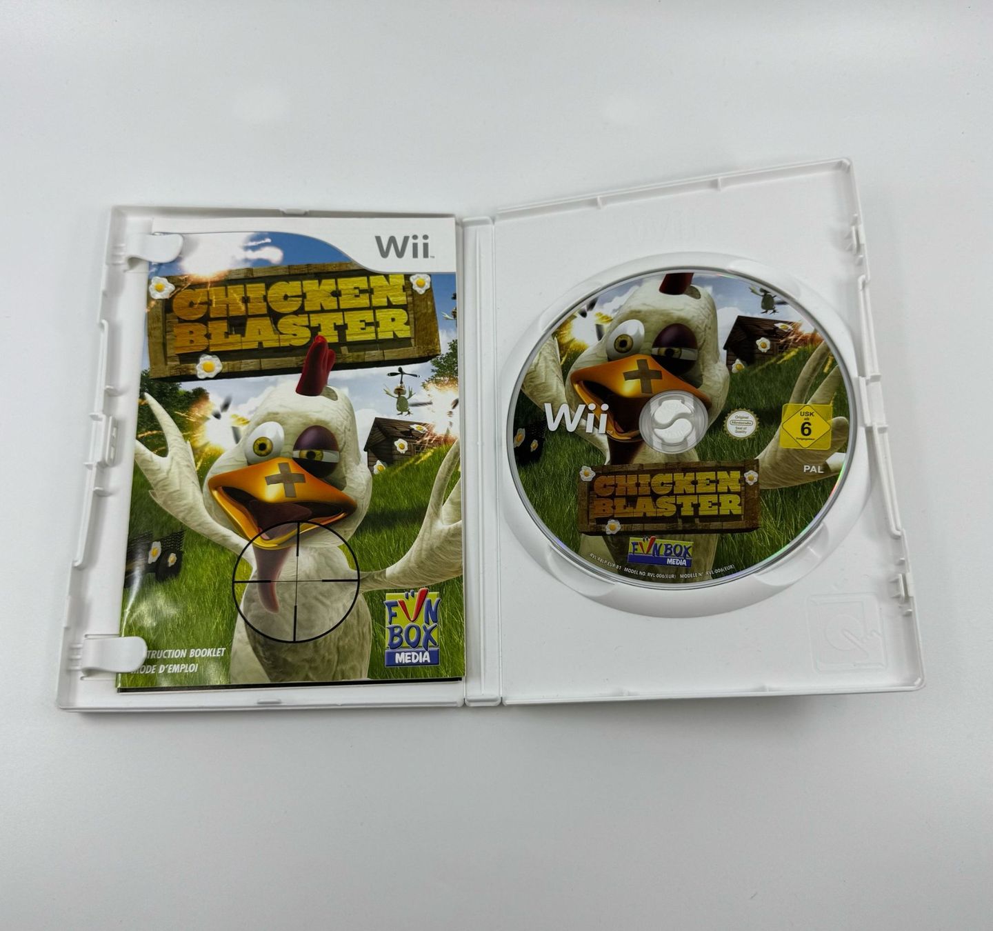 Giochi: Chicken Blaster (Wii) – Usato da Herisau venduto da Seyashop1 1